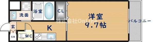 グローパレス小路partⅢの物件間取画像